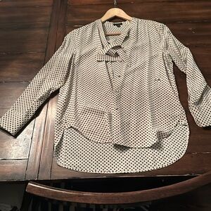 Coach Polka Dot Button Up Top